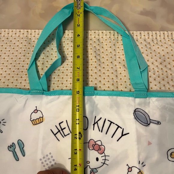 🌹2/$20🌹Sanrio Hello Kitty Hamburger Large Capacity Grocery Bag - Picture 3 of 7